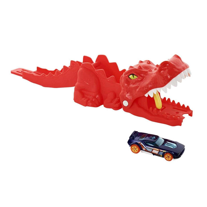 LANZADOR HOT WHEELS 1:64 NE MESIS DINO LAUNCHER - 1