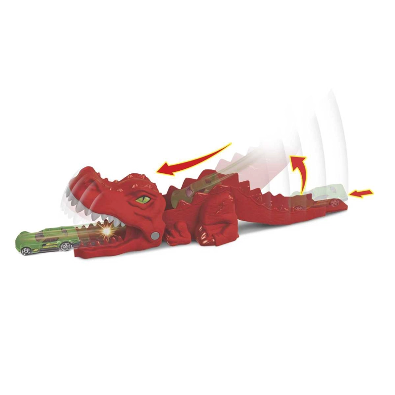LANZADOR HOT WHEELS 1:64 NE MESIS DINO LAUNCHER - 2