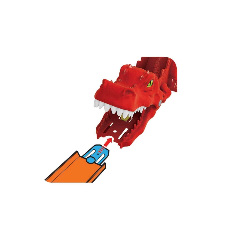 LANZADOR HOT WHEELS 1:64 NE MESIS DINO LAUNCHER - 4