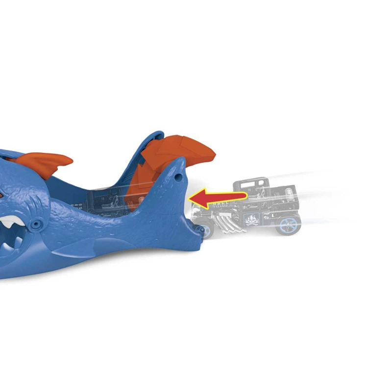 HOT WHEELS LANZASORES NEMESIS MATTEL - SHARK LAUNCHER - 2
