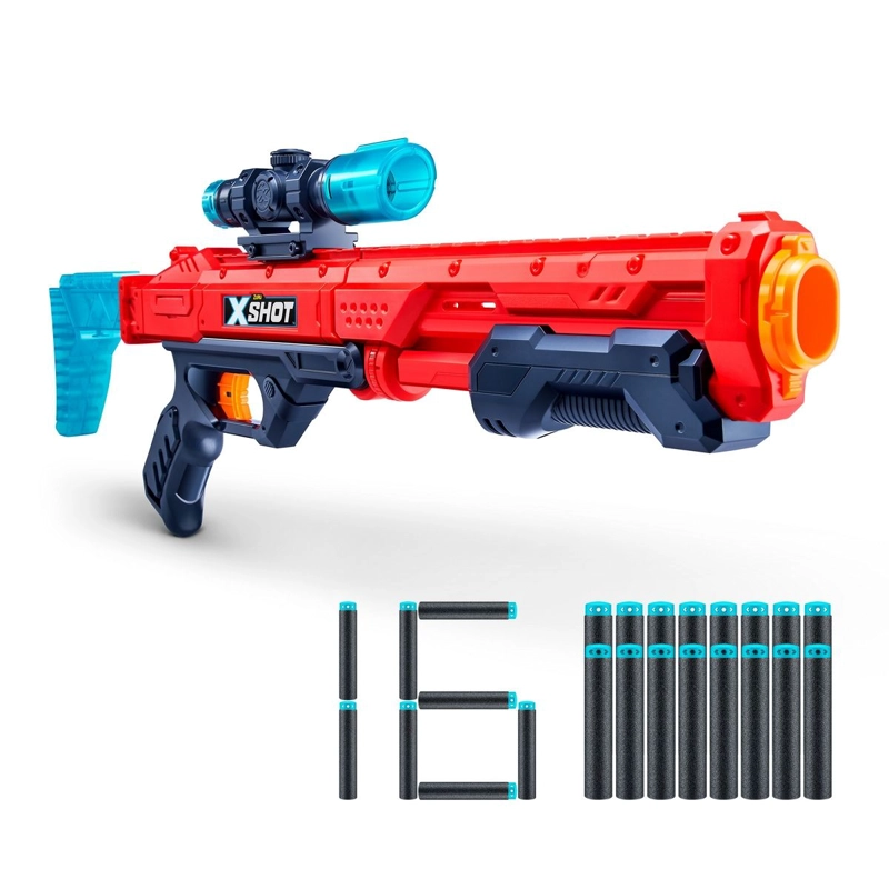 LANZADOR ANSALDO HAWK EYE CON 16 DARDOS X-SHOT - 2