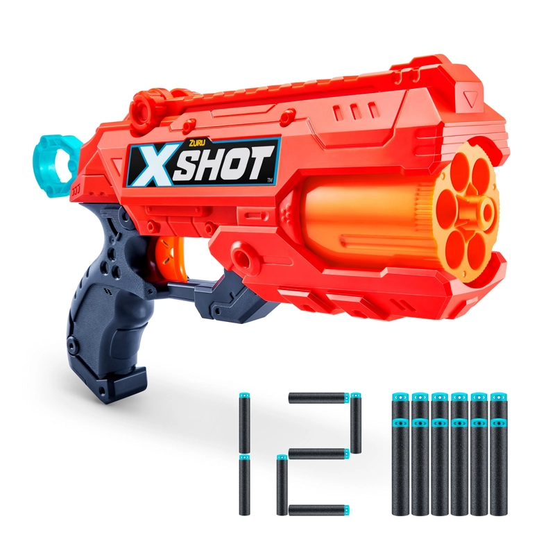LANZADOR X-SHOT REFLEX 6 CON 16 DARDOS - 3