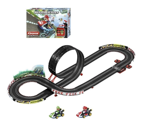 PISTA VEHICULOS NINTENDO MARIO KART 4,9 MTS ESCALA 1:43 - 1