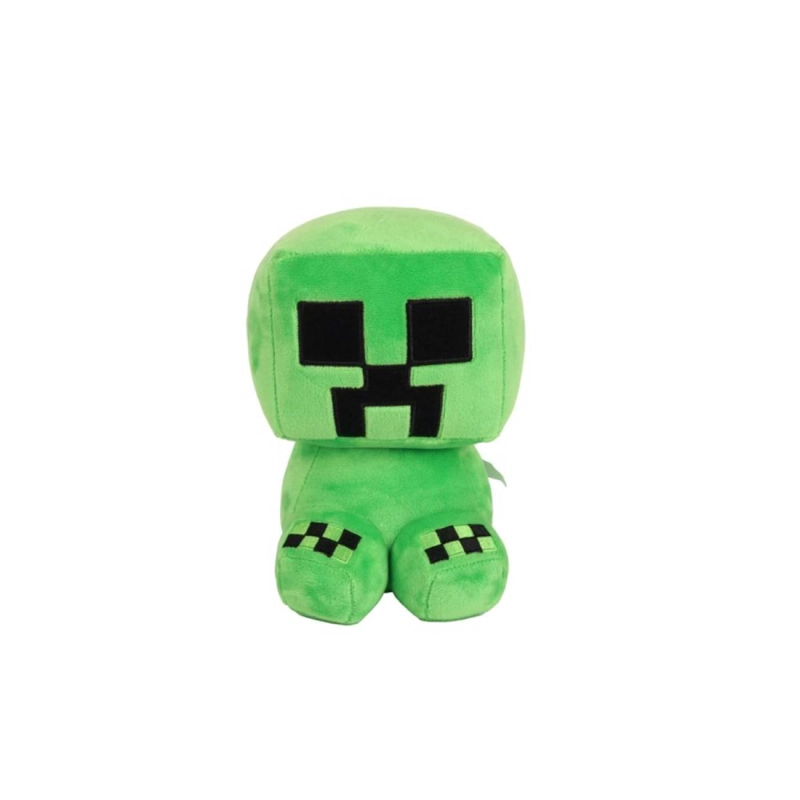 PELUCHE MINECRAFT CREEPER 25 CM SUAVE Y DETALLADO - 4