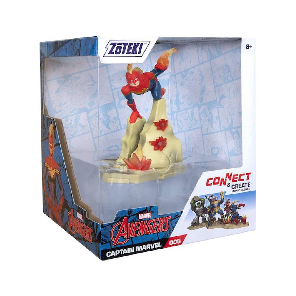 FIGURA MARVEL ZOTEKI AVENGERS CAPITAN INTEK - 4