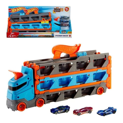 HOT WHEELS TRANSPORTE AUTOPISTA MATTEL - 1