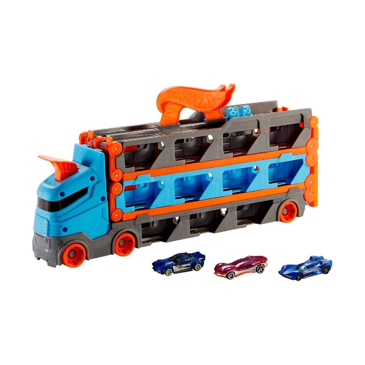 HOT WHEELS TRANSPORTE AUTOPISTA MATTEL - 6