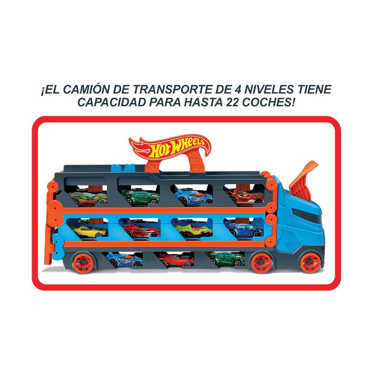 HOT WHEELS TRANSPORTE AUTOPISTA MATTEL - 8