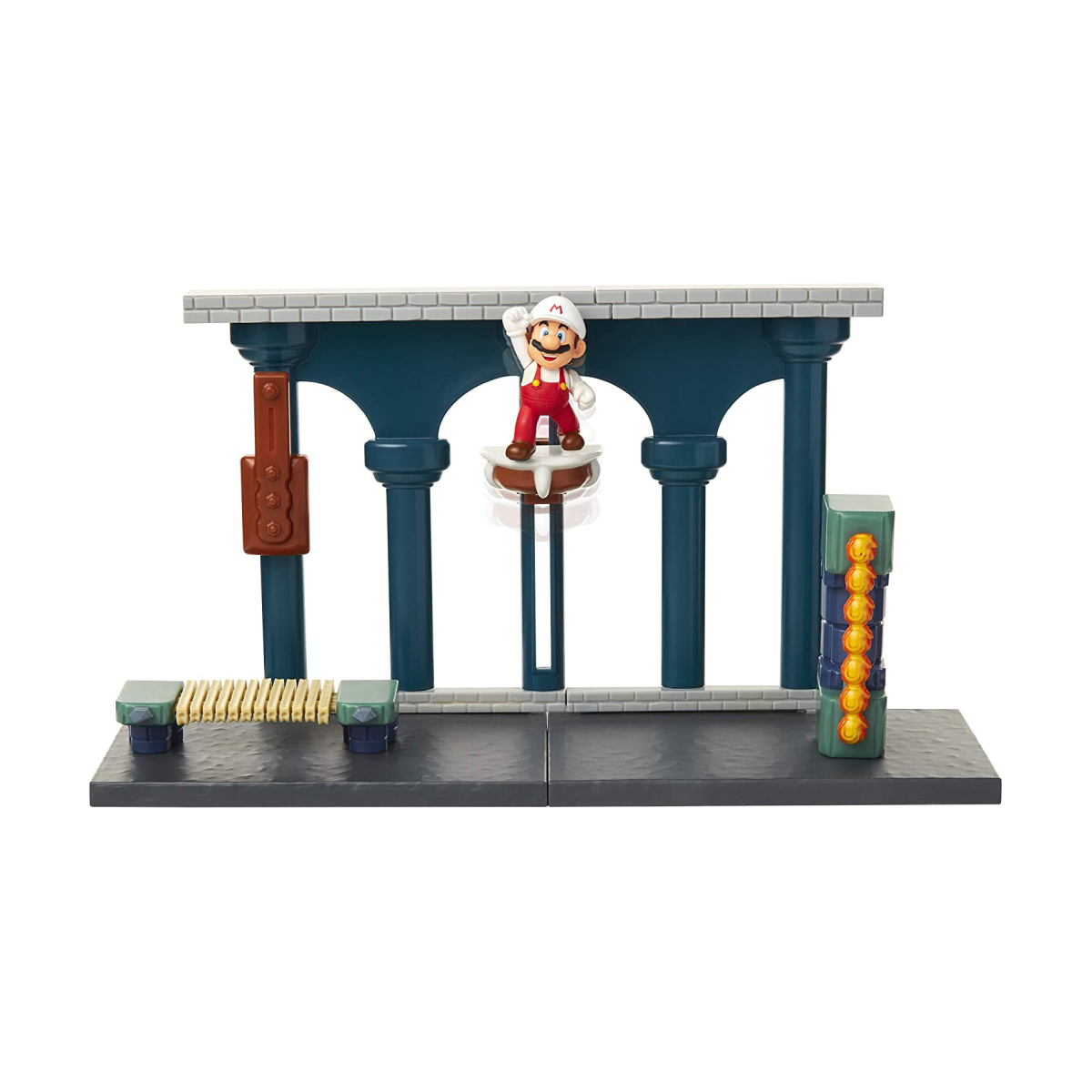 PLAYSET NINTENDO 6 CM CASTILLO DE LAVA - 4