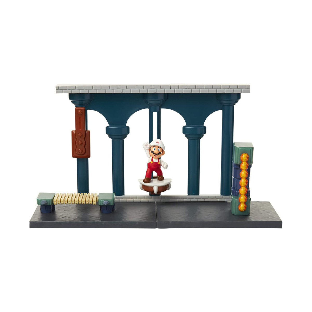 PLAYSET NINTENDO 6 CM CASTILLO DE LAVA - 6