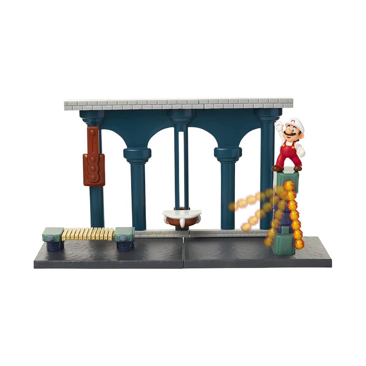 PLAYSET NINTENDO 6 CM CASTILLO DE LAVA - 7