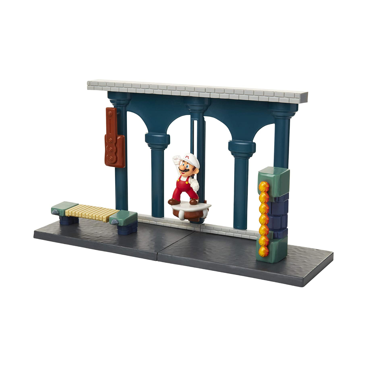 PLAYSET NINTENDO 6 CM CASTILLO DE LAVA - 8