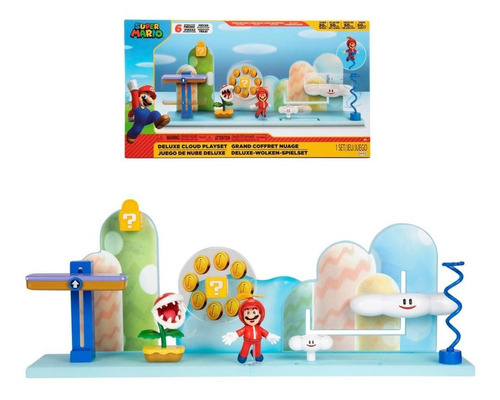 PLAYSET NINTENDO DELUXE COLECCION MARIO BROS NUBES - 1