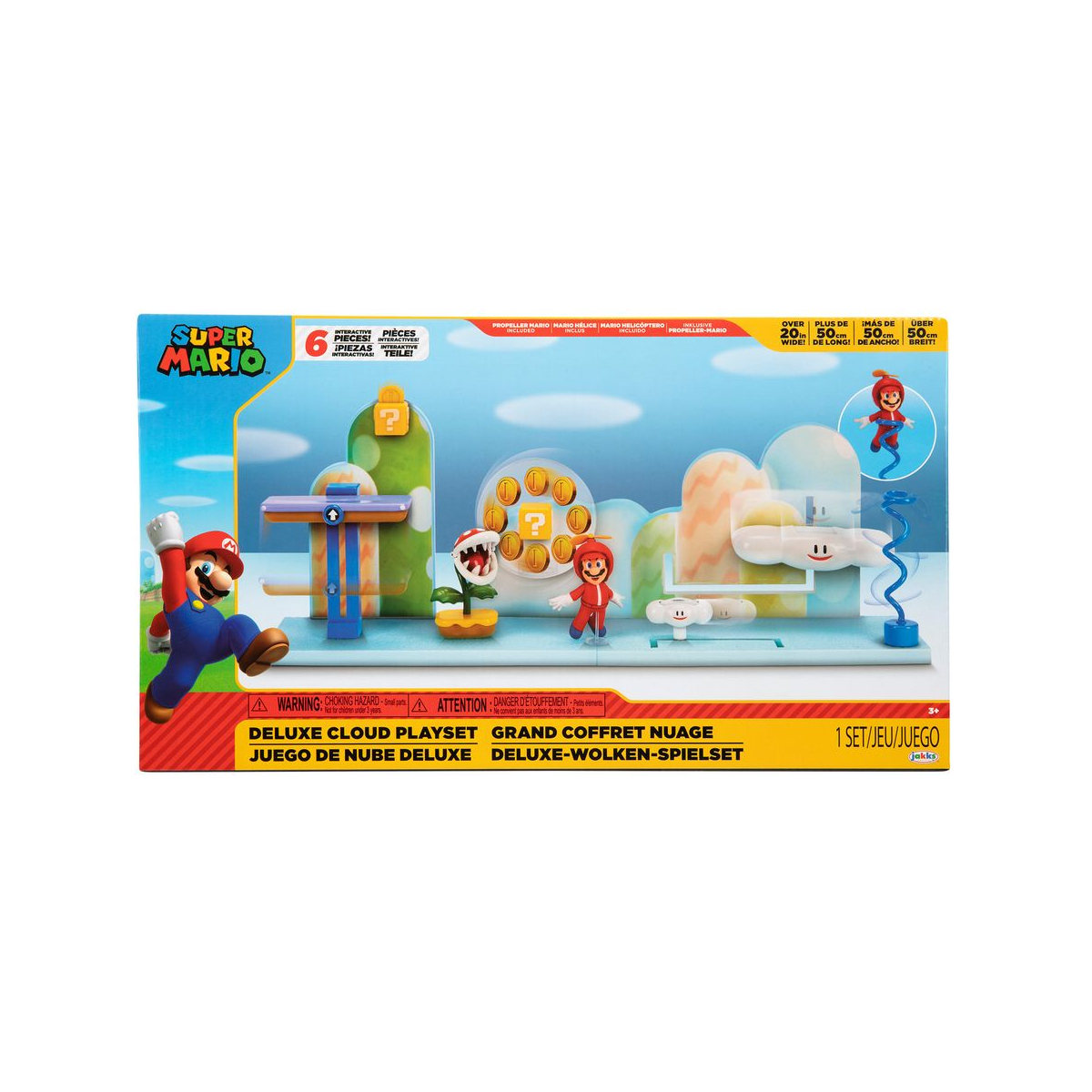 PLAYSET NINTENDO DELUXE COLECCION MARIO BROS NUBES - 2