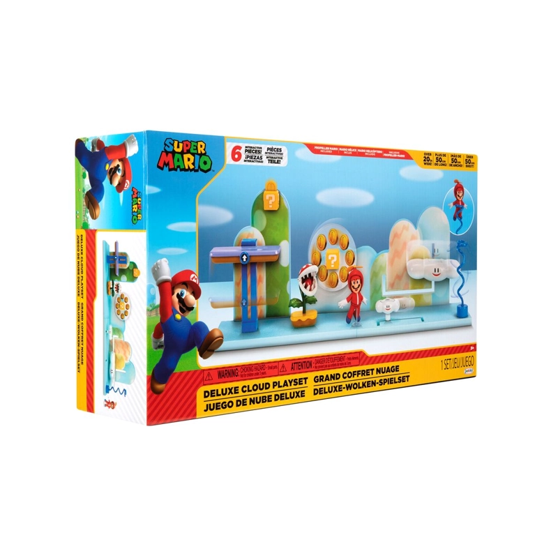 PLAYSET NINTENDO DELUXE COLECCION MARIO BROS NUBES - 3