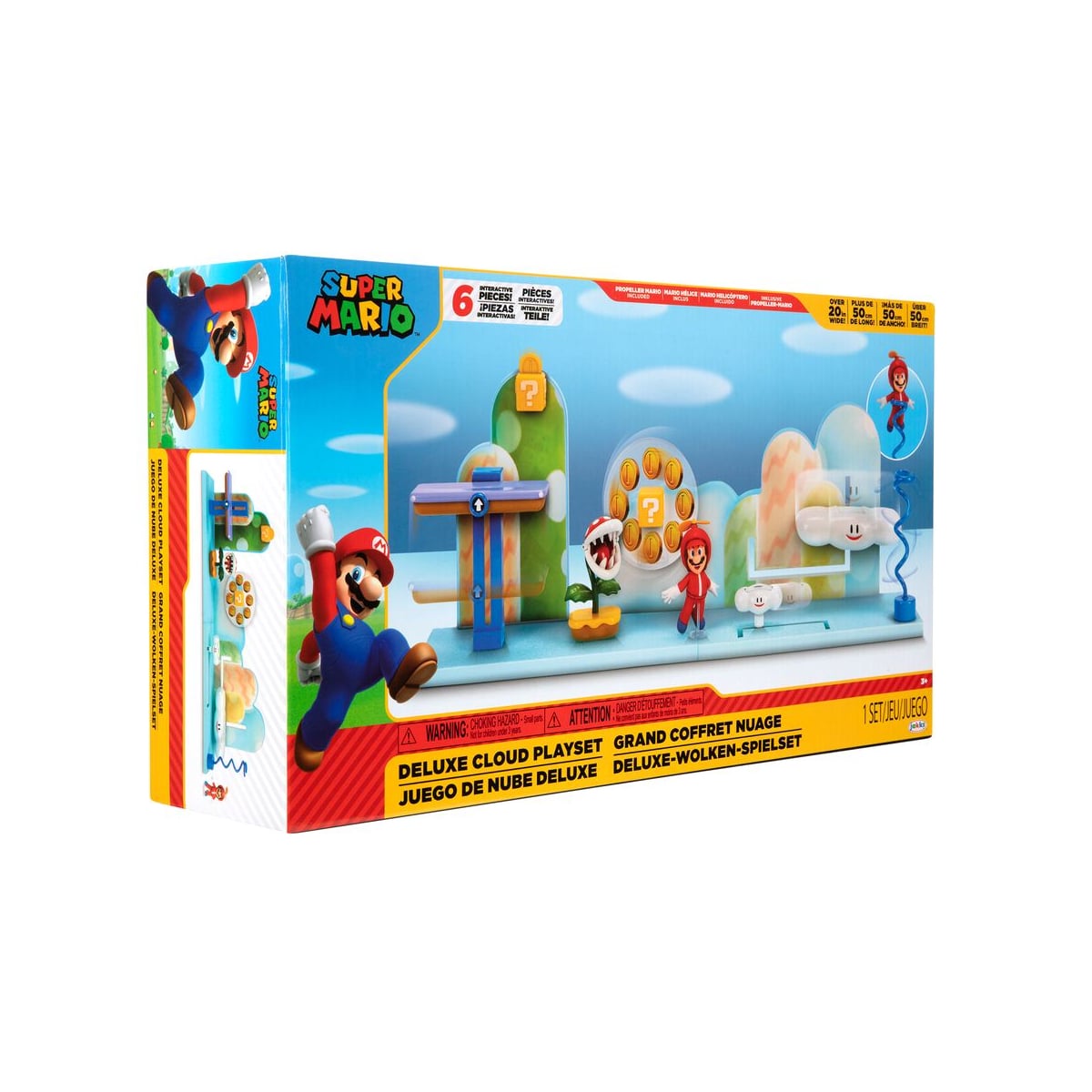 PLAYSET NINTENDO DELUXE COLECCION MARIO BROS NUBES - 3