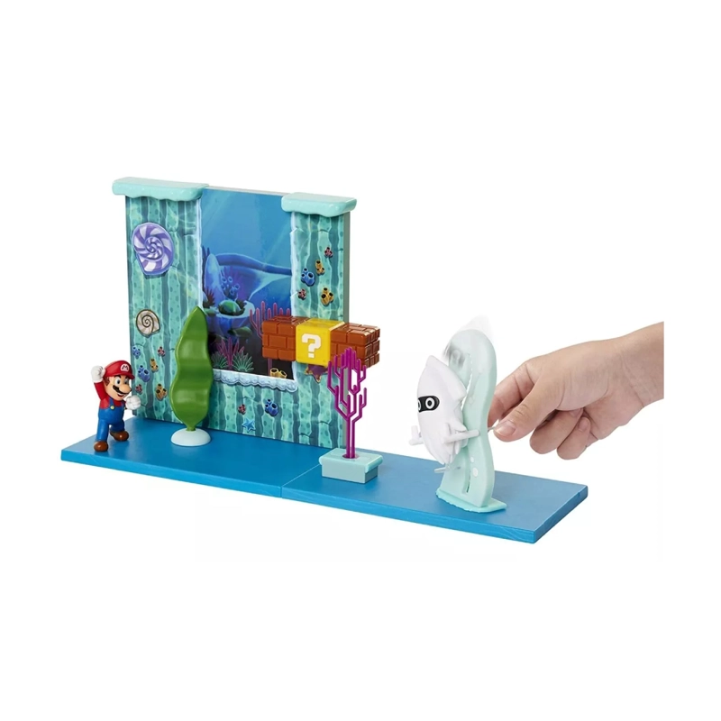 FIGURA DE ACCION NINTENDO COLECCION MARIO BROS BAJO EL AGUA - 4