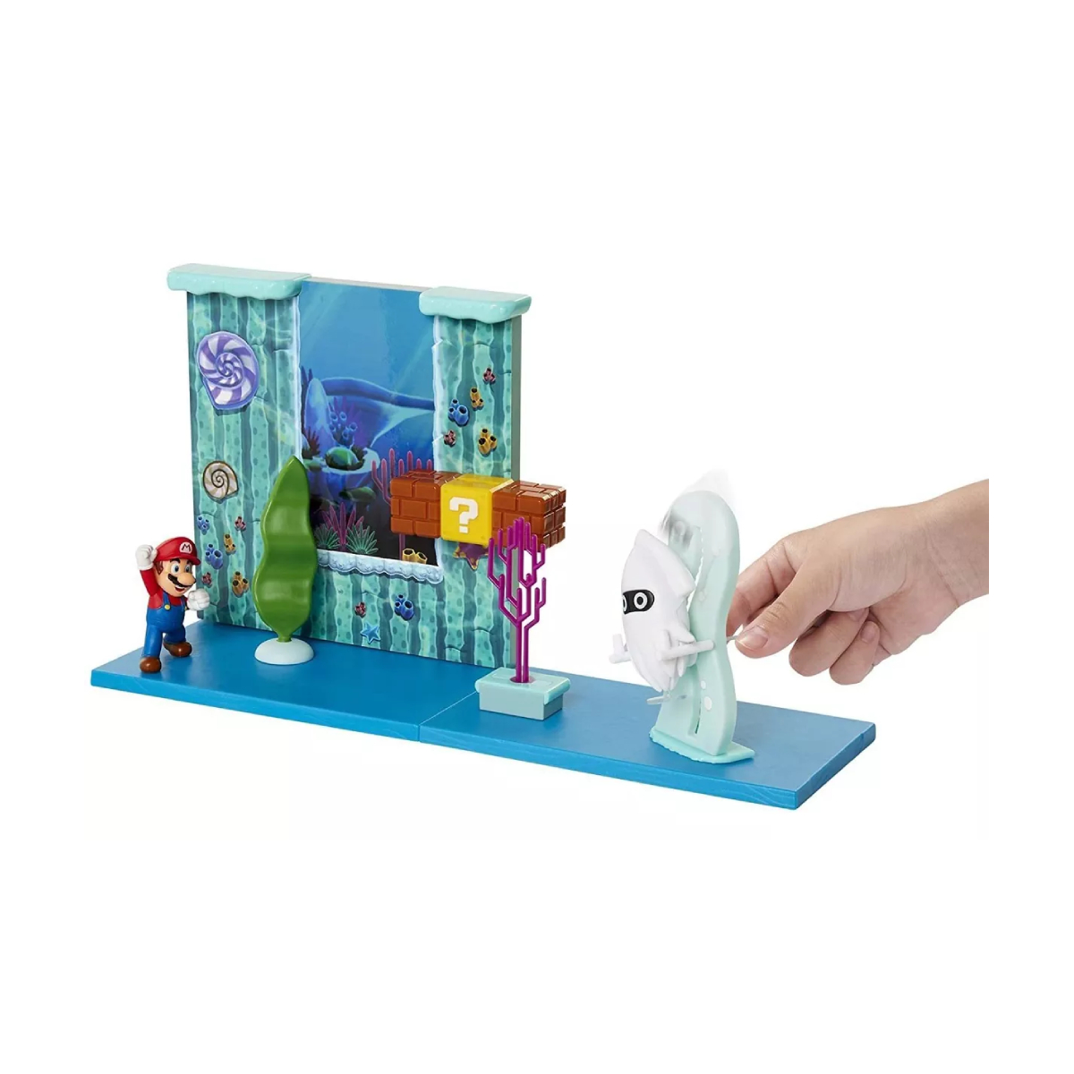 FIGURA DE ACCION NINTENDO COLECCION MARIO BROS BAJO EL AGUA - 4