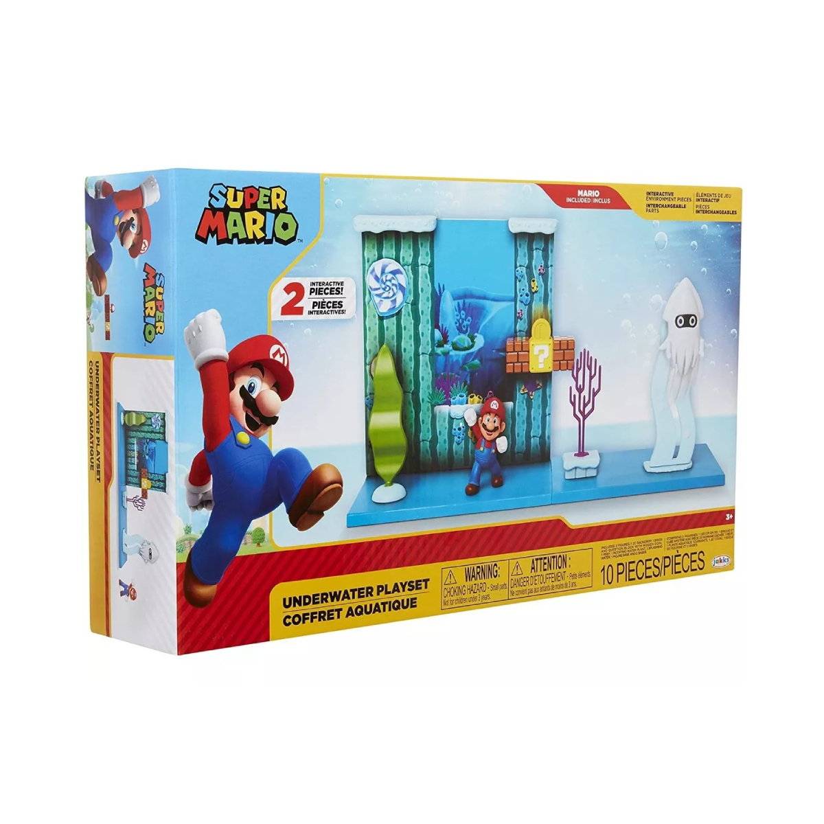 FIGURA DE ACCION NINTENDO COLECCION MARIO BROS BAJO EL AGUA - 5