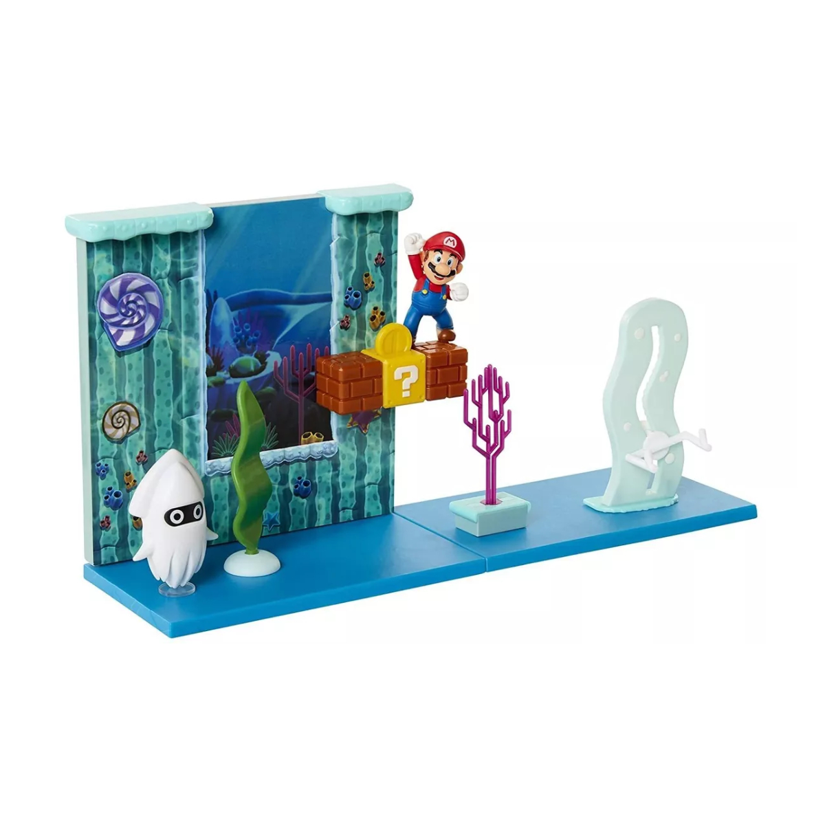 FIGURA DE ACCION NINTENDO COLECCION MARIO BROS BAJO EL AGUA - 6