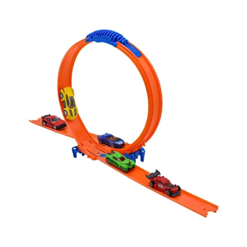 PISTA HOT WHEELS 3 EN 1 GUARDA AUTOS Y CONSTRUCCION - 1