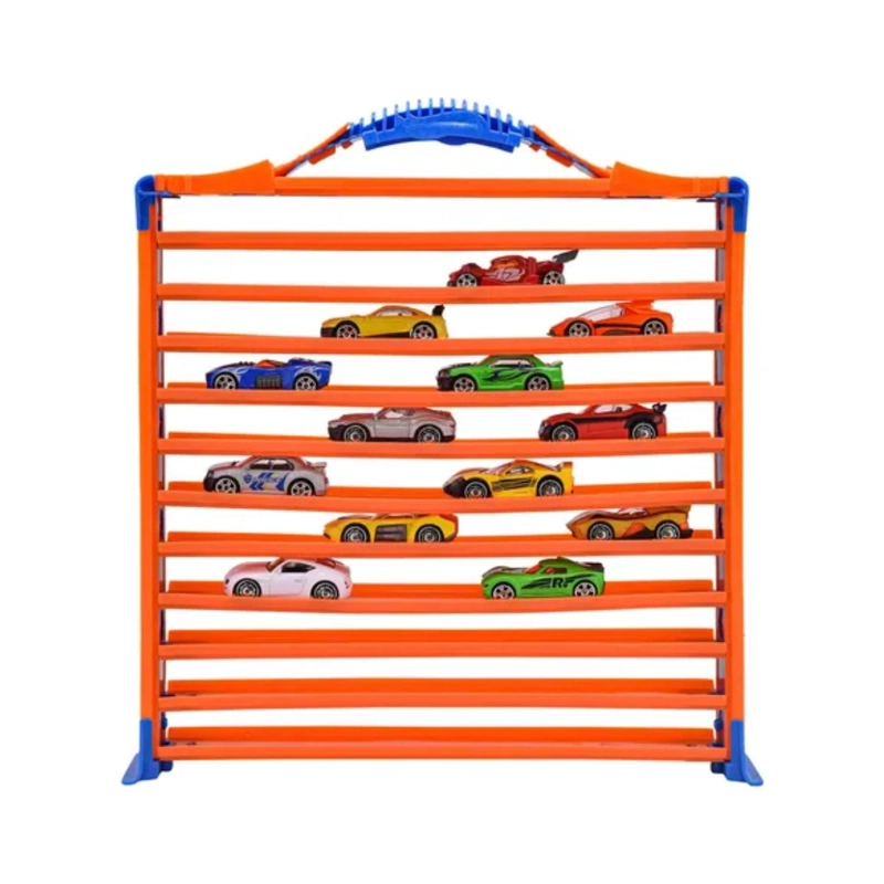 PISTA HOT WHEELS 3 EN 1 GUARDA AUTOS Y CONSTRUCCION - 2