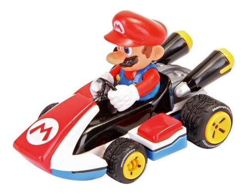 AUTO PULL BACK NINTENDO MARIO KART 8 ESCALA 1:43 - MARIO - 1