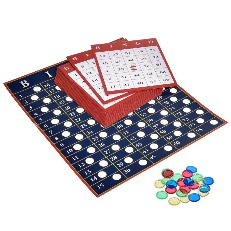 JUEGO BINGO CON TOMBOLA METALICA - 2