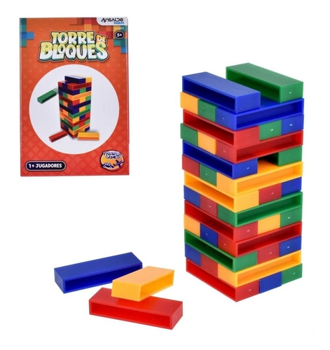 JUEGO DE MESA MINI TORRE DE BLOQUES - 1