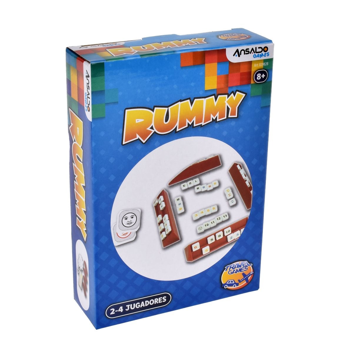 JUEGO DE MESA MINI RUMMY PARA VIAJES - 3