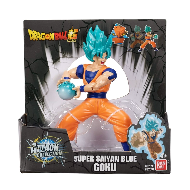 FIGURA ACCION DRAGON BALL COLECCION SUPER SAIYAN BLUE GOKU - 5