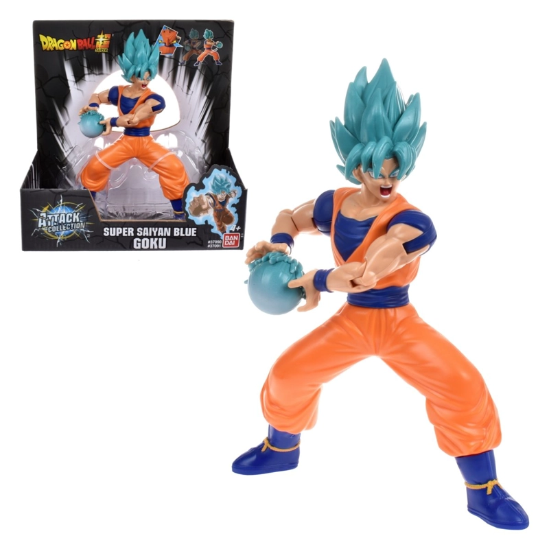 FIGURA ACCION DRAGON BALL COLECCION SUPER SAIYAN BLUE GOKU - 6