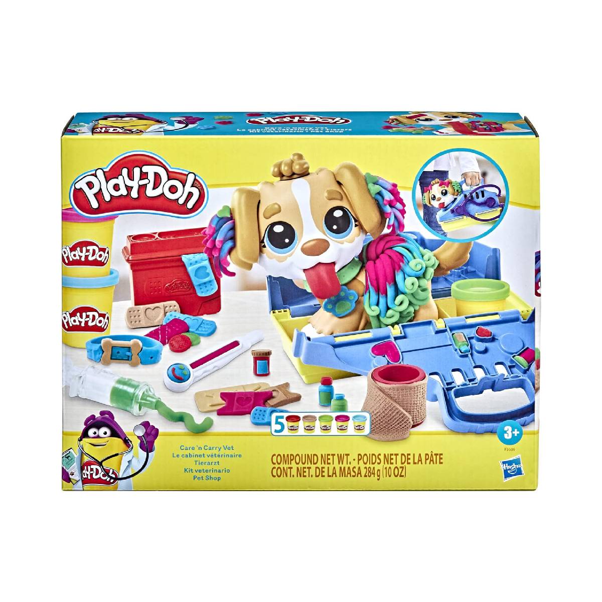 MASAS DIDACTICAS PLAY DOH KIT VETERINARIO CACHORRO - 2