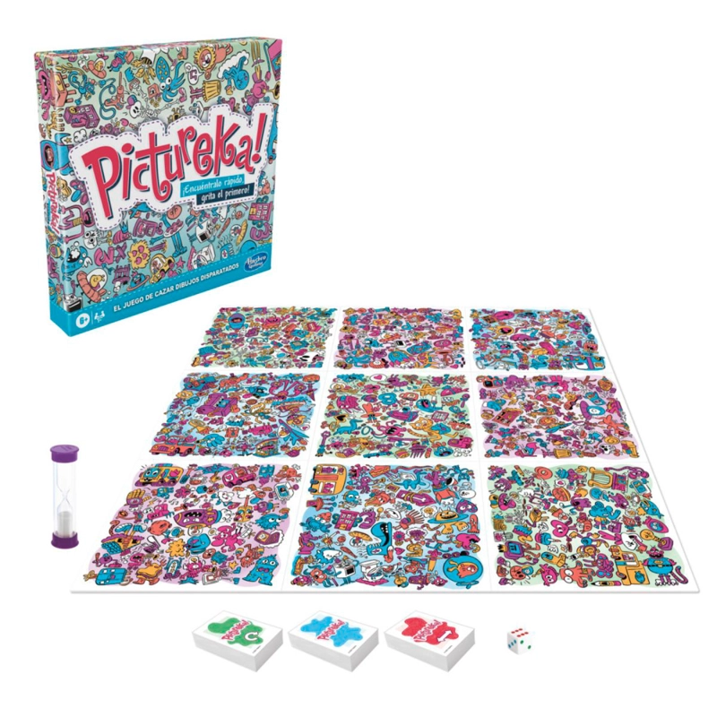 JUEGO DE MESA PICTUREKA HASBRO EDICION FAMILIAR - 1