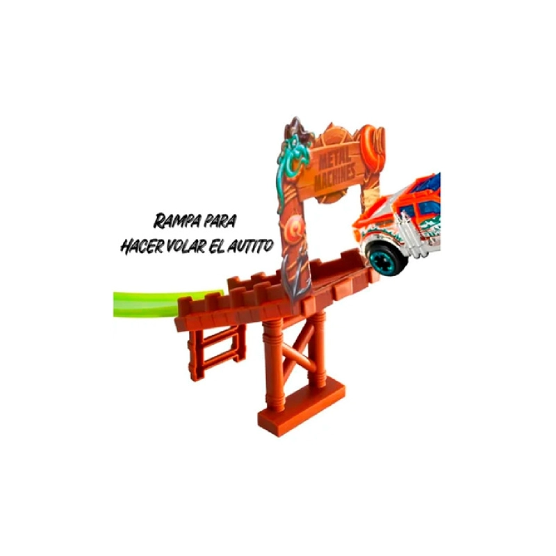PISTA VEHICULOS METAL MACHINES COLECCION TIBURON - 6