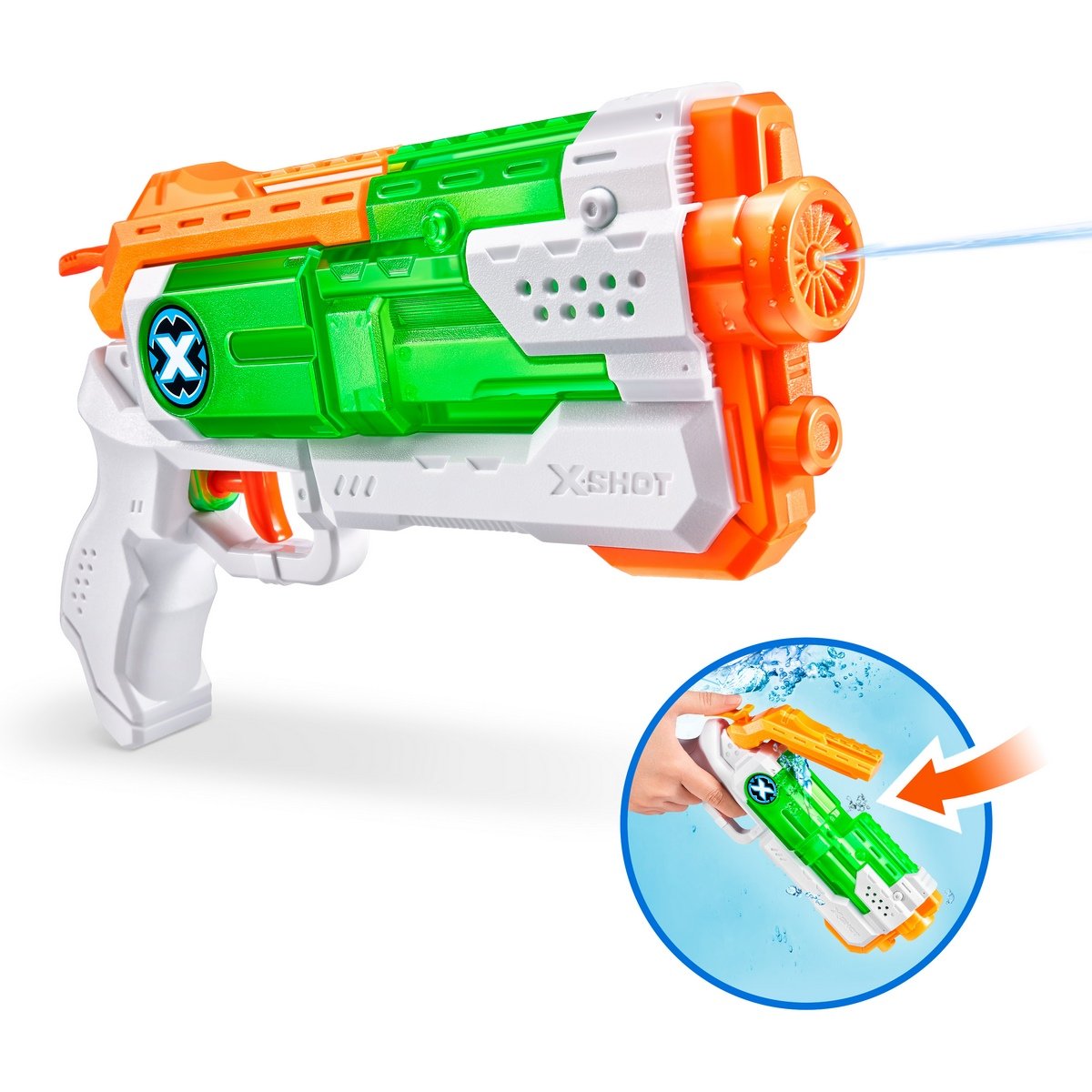 LANZA AGUA X-SHOT 170ML CON SISTEMA LLENADO RÁPIDO - 2