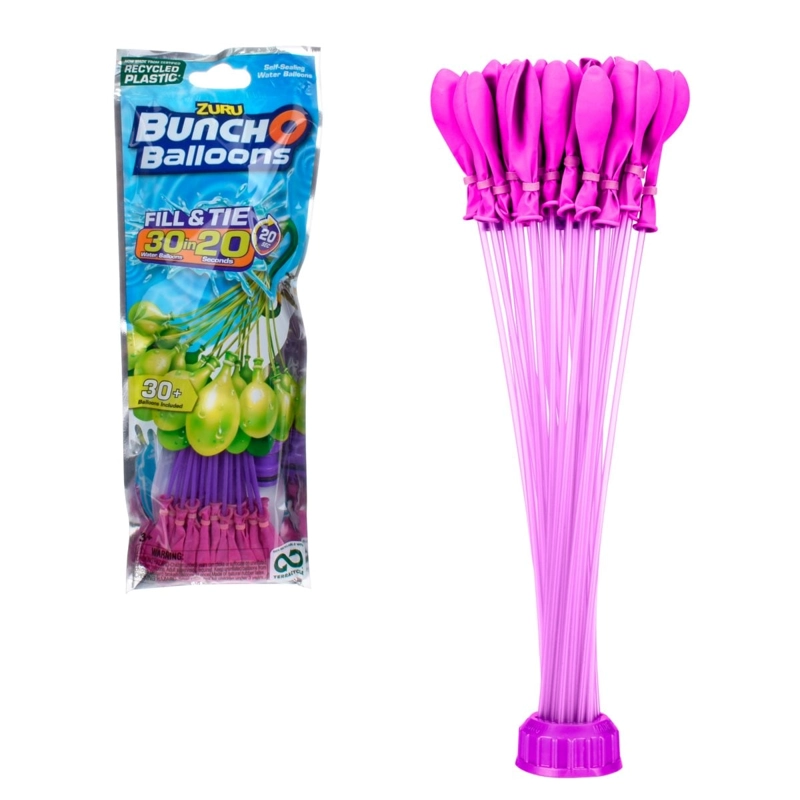 PACK BOQUILLA BOMBAS DE AGUA LLENADO RAPIDO BUNCH O BALLOONS - 1