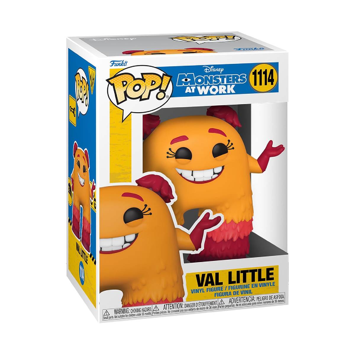 FIGURA COLECCIONABLE DISNEY MONSTERS AT WORK VAL LITTLE - 3