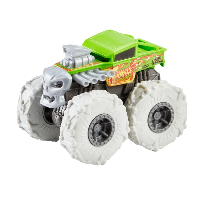 VEHICULO HOT WHEELS COLECCION MONSTER TRUCKS BONE SHAKE - 1