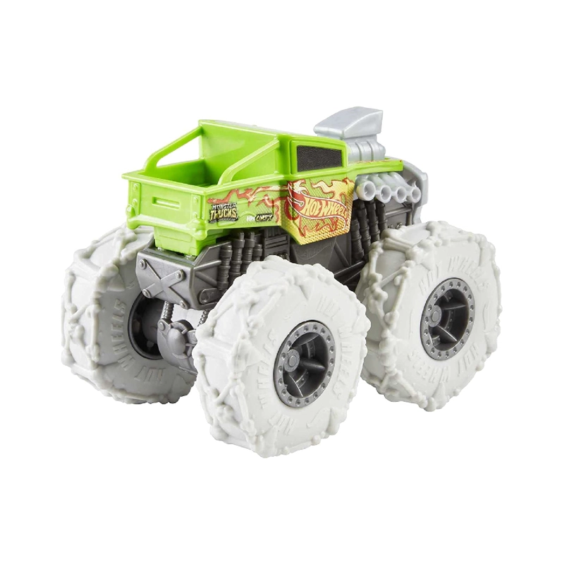 VEHICULO HOT WHEELS COLECCION MONSTER TRUCKS BONE SHAKE - 6