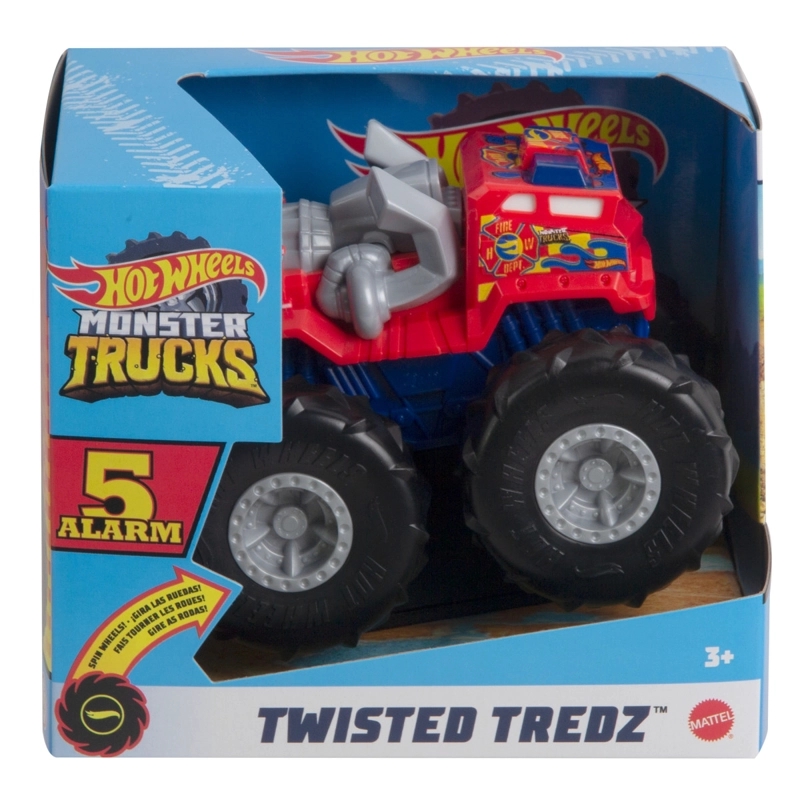 VEHICULO HOT WHEELS COLECCION MONSTER TRUCKS 5 ALARMA - 4