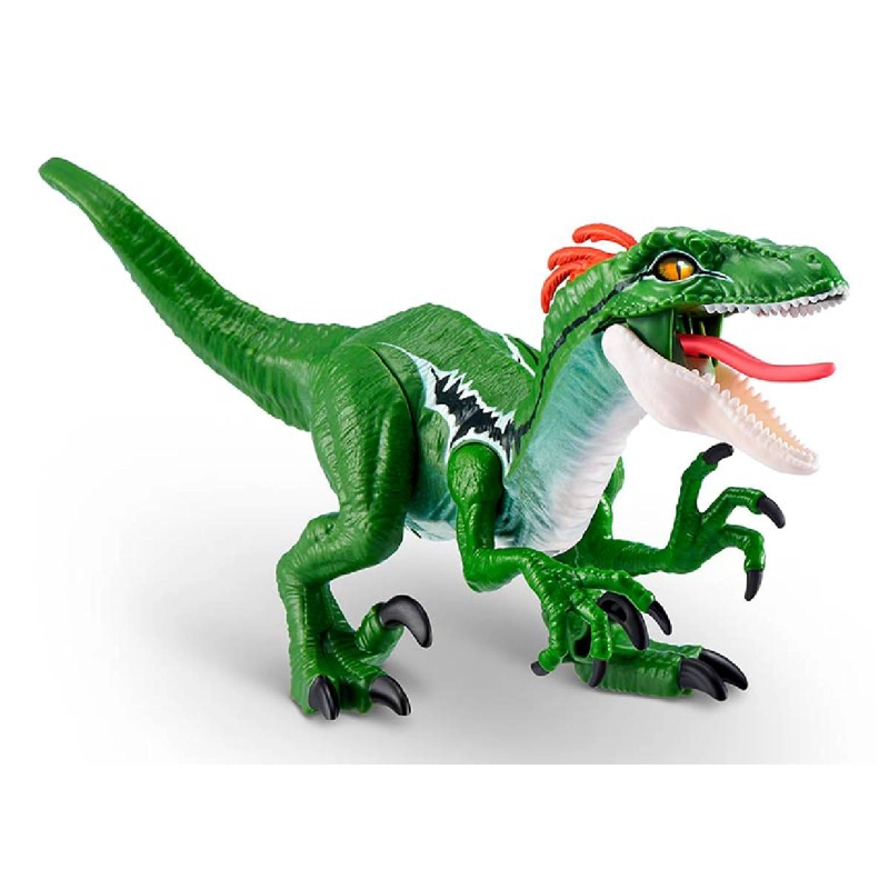 FIGURA DINOSAURIO RAPTOR ROBO ALIVE CON SONIDOS Y - 3