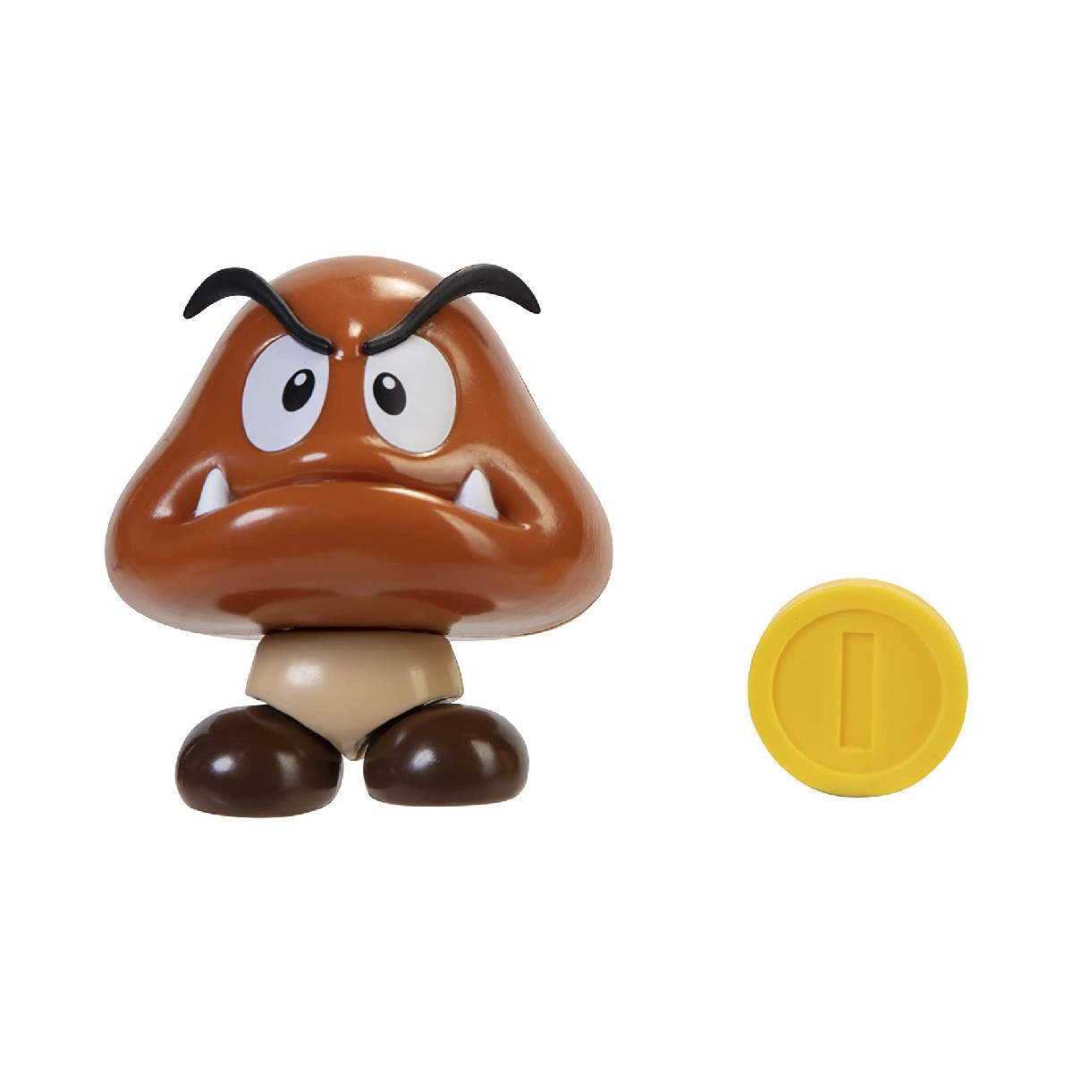FIGURAS NINTENDO SUPER MARIO 10 CM - GOOMBA CON MONEDA - 3