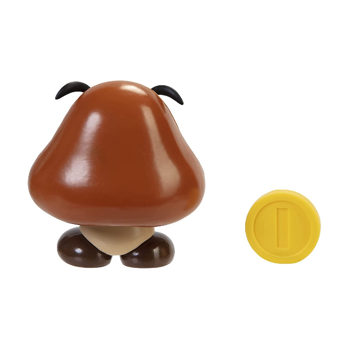 FIGURAS NINTENDO SUPER MARIO 10 CM - GOOMBA CON MONEDA - 7