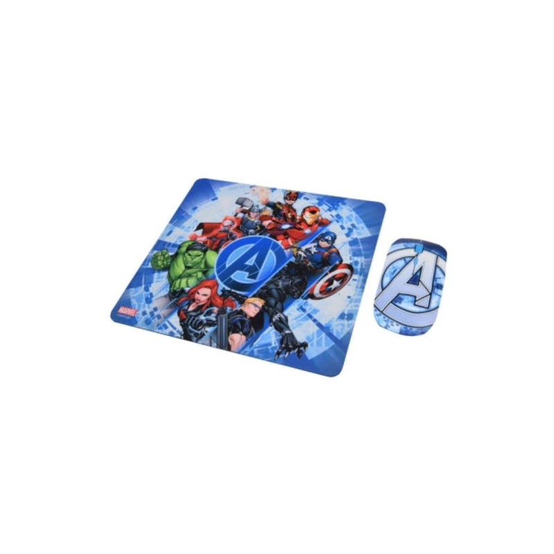 KIT MOUSE INALAMBRICO MARVEL Y MOUSE PAD AVENGERS - 3