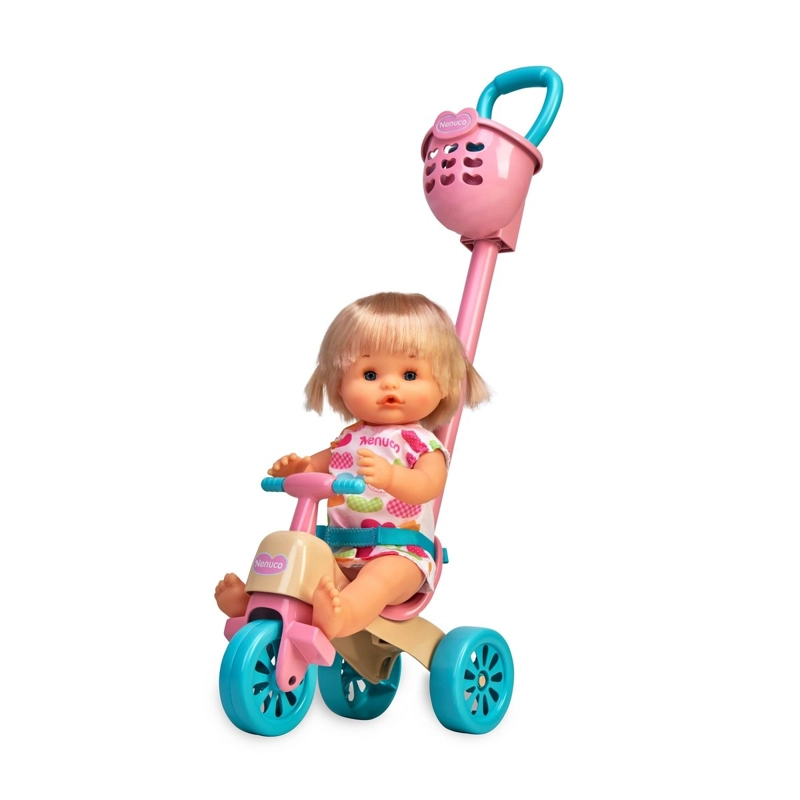 MUÑECA NENUCO 35 CM CON TRICICLO Y ACCESORIOS - 1