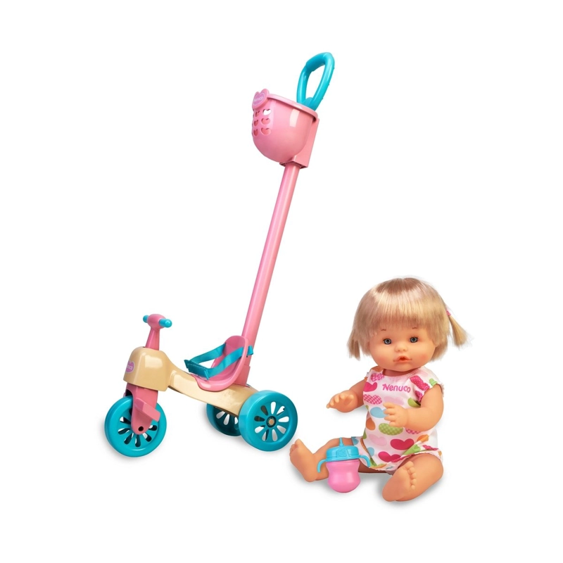 MUÑECA NENUCO 35 CM CON TRICICLO Y ACCESORIOS - 2