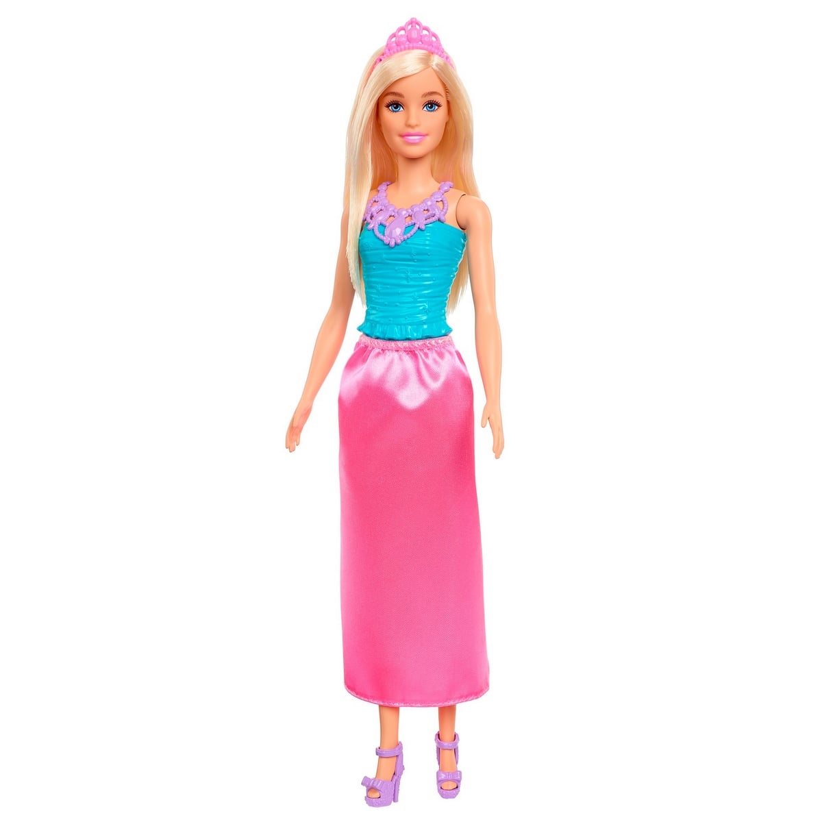 MUÑECA BARBIE PRINCESA DREAMTOPIA VESTIDO ROSA - 1