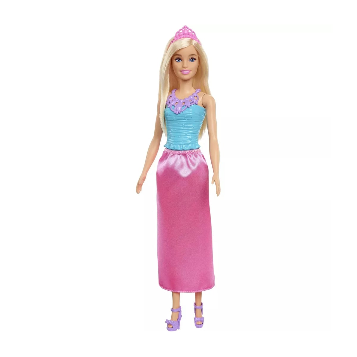 MUÑECA BARBIE PRINCESA DREAMTOPIA VESTIDO ROSA - 4