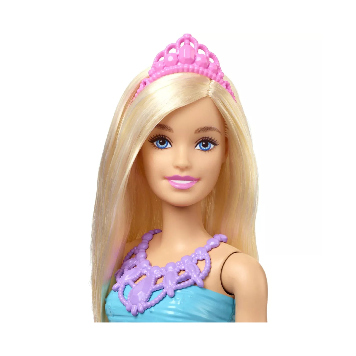 MUÑECA BARBIE PRINCESA DREAMTOPIA VESTIDO ROSA - 6
